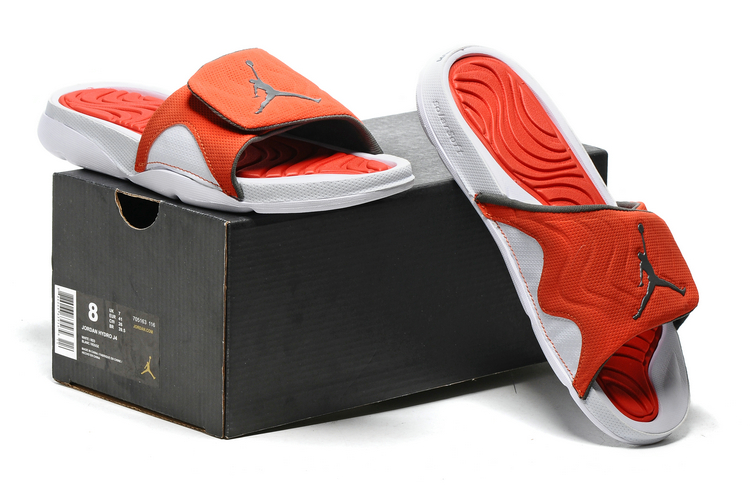 2018 Jordan Hydro IV Retro Orange White - Click Image to Close